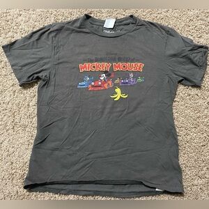 The First Wonderful World of Disney Charcoal Tee